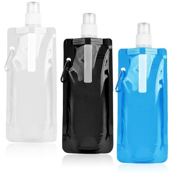 3 x 500ml skladacie fľaše na pitie, prenosné skladacie…