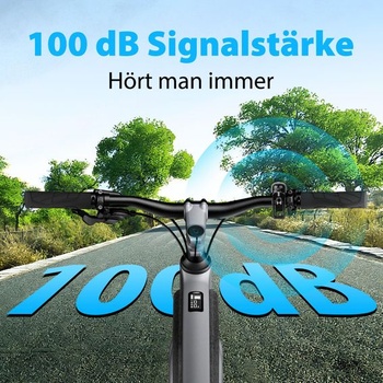 Zvonček na bicykel, balenie 2 ks, super hlasitý 100 dB, mini hliníkový zvonček