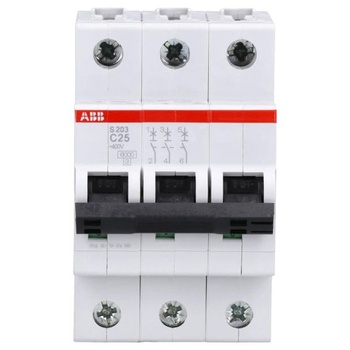 ABB 2CDS253001R0254 S203-C25 Istič, Miniatúrny istič, 1 kus