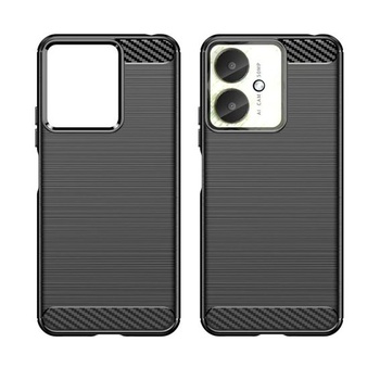 Ochranný kryt pre Redmi 13C 4G, Poco C65. Ultratenký kryt s imitáciou uhlíkových vlákien s mäkkými TPU