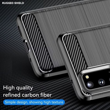 Ochranný kryt pre Galaxy S20 Plus 5G, pre Samsung S20+ SM-G985. Ultratenký kryt s imitáciou