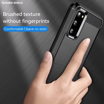 Ochranný kryt pre Galaxy S20 Plus 5G, pre Samsung S20+ SM-G985. Ultratenký kryt s imitáciou