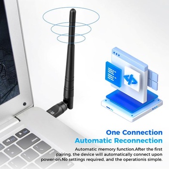 Bluetooth 5.3 adaptér s dlouhým dosahem přenosu pro Windows 11/10/8.1 PC