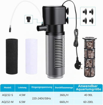 Akvarijný filter AQQA AQ232