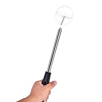 Teleskopický sběrač míčků Aramox Ball Retriever s automatickým uzamykáním, nerezový sběrač