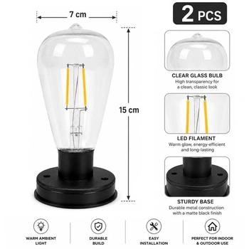 2 náhradní díly pro zahradní solární světlo, 7cm náhradní solární panel k zavěšení 7cm 2 kusy