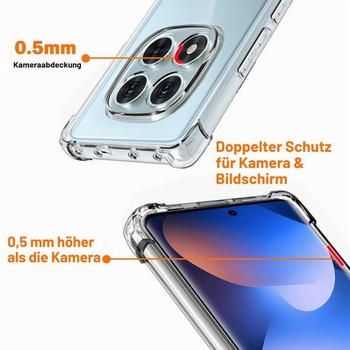 Puzdro na telefón pre Xiaomi Redmi Note 15 5G/Redmi Note 15 4G s ochranou fotoaparátu, mäkké