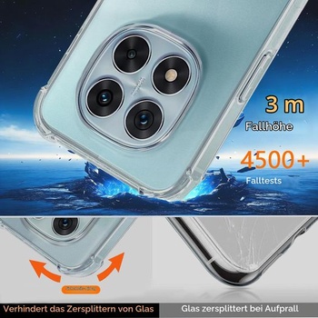 Puzdro na telefón pre Xiaomi Redmi Note 15 5G/Redmi Note 15 4G s ochranou fotoaparátu, mäkké