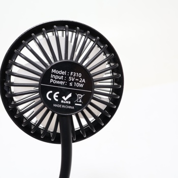 Ventilátor NIFBANG do auta, černý