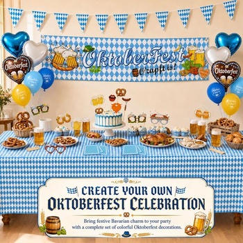 HRX Package 60dielna sada dekorácií na Oktoberfest