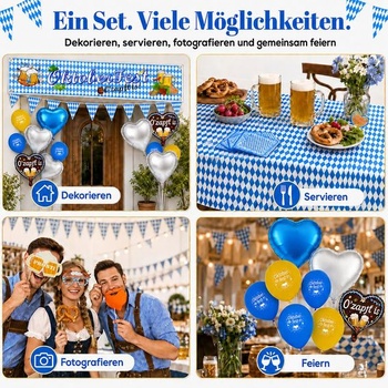 HRX Package 60dielna sada dekorácií na Oktoberfest