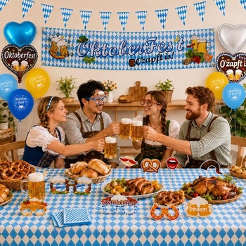 HRX Package 60dielna sada dekorácií na Oktoberfest