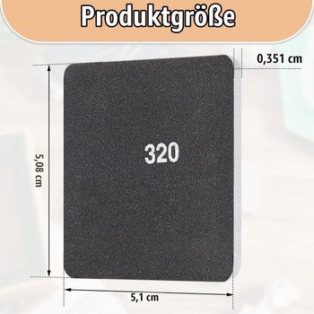 Honoson 30 obojstranných brúsnych kotúčov, zrnitosť 320 až 12000, 5 x 5 cm