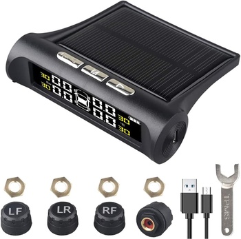 Solárny systém na kontrolu tlaku TPMS