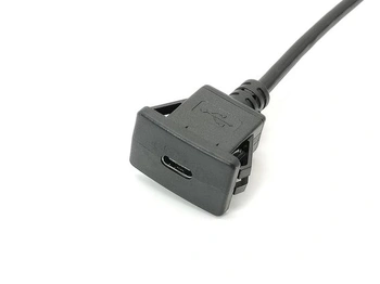 Prodlužovací kabel AUX USB samec-samice, 1 m, pro auto, nákladní auto, loď, motocykl, palubní desku