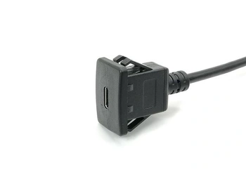 Prodlužovací kabel AUX USB samec-samice, 1 m, pro auto, nákladní auto, loď, motocykl, palubní desku