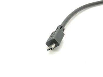 Kulatý prodlužovací kabel Micro-USB na Micro-USB, datový kabel USB, 30 cm, do pouzder