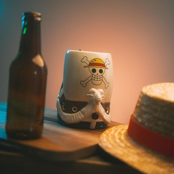 Grupo Erik Krug One Piece Going Merry Ship Pivní hrnek 750 ml Ručně malovaný - Oficiální anime