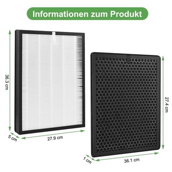 Náhradný filter Herboom pre čističky vzduchu Philips AC2882, AC2885