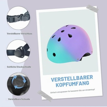 Cyklistická helma pre deti dievčatá i chlapcov M