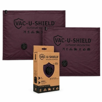 Vonkajšie cestovné vákuové vrecká Vac-U-Shield, balenie 2…