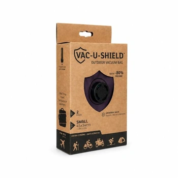 Vonkajšie cestovné vákuové vrecká Vac-U-Shield, balenie 2 kusov, červené 45 x 34 cm, odolné proti