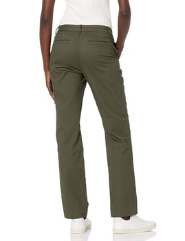 Dámske chino nohavice slim fit rovných nohavíc Amazon Essentials z strečového kepru, veľkosť 42,
