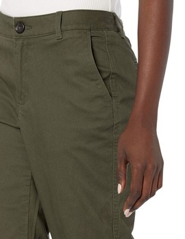 Dámske chino nohavice slim fit rovných nohavíc Amazon Essentials z strečového kepru, veľkosť 42,