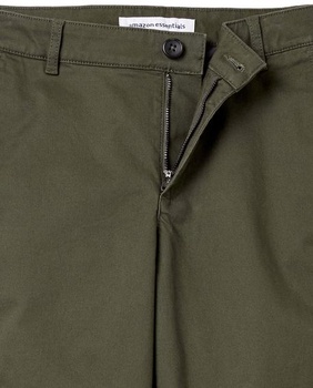Dámske chino nohavice slim fit rovných nohavíc Amazon Essentials z strečového kepru, veľkosť 42,