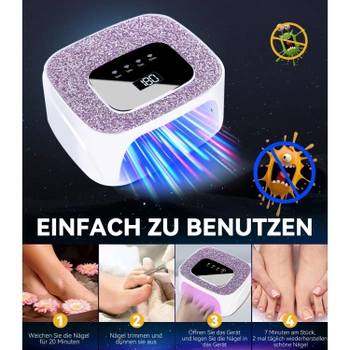 Laserové ošetření plísně XSWCCJJ, lila