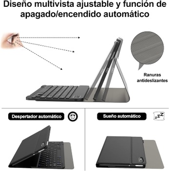 Bezdrátová klávesnice IVEOPPE pro Lenovo Tab M10 HD 2.G