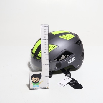 Cyklistická prilba Abus čierno.zelená 58-63 cm