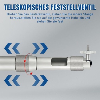 Teleskopický nástenný držiak kamery 20–40 cm pre bezpečnostné kamery – Univerzálny držiak kamery s