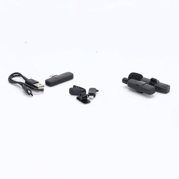 YRF mikrofon pro iPhone a telefony s Androidem, bezdrátový klopový mikrofon, mini mikrofon typu