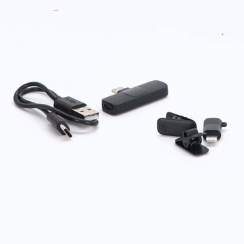 YRF mikrofon pro iPhone a telefony s Androidem, bezdrátový klopový mikrofon, mini mikrofon typu