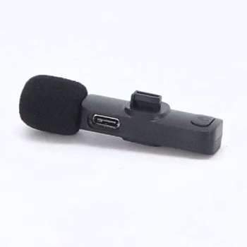 YRF mikrofon pro iPhone a telefony s Androidem, bezdrátový klopový mikrofon, mini mikrofon typu