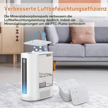 16/32 dielov Náhradný diel minerálnych absorpčných vložiek do zvlhčovača vzduchu pre zvlhčovače Dreo