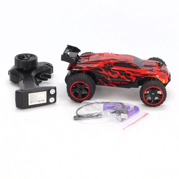 Auto na diaľkové ovládanie Tecnock, mierka 1:18, RC auto s pohonom 2 kolies (2WD) s rýchlonabíjaním