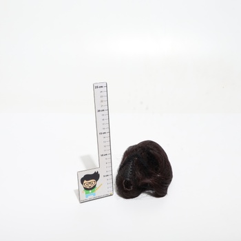 FESHFEN Príčesok s vlnitým copom so sponou, 50 cm Predlžovanie vrkoča do vrkoča Claw Clip in