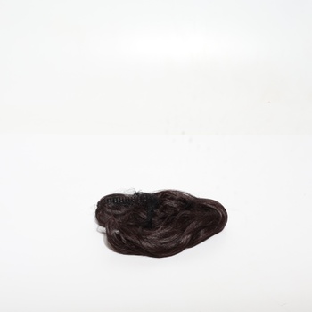 FESHFEN Príčesok s vlnitým copom so sponou, 50 cm Predlžovanie vrkoča do vrkoča Claw Clip in