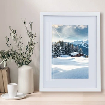 Rám na obrazy 30×40 cm bílá (16 palců)