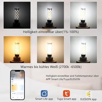 Smart LED žárovka I-SHUNFA 2 kusy