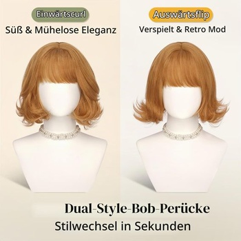 Dámska parochňa Sofeiyan 30 cm tmavo hnedá