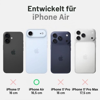 Púzdro X-level pre iPhone Air, tenké mäkké púzdro, šedé pre iPhone Air