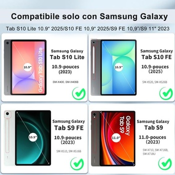 Ochranné pouzdro IVEOPPE pro Samsung Galaxy Tab S10 Lite/S9 FE/S10 FE 10,9 palce/S9 11 palců,