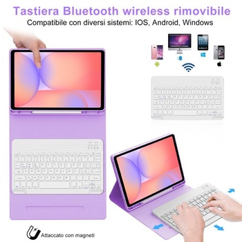 Ochranné pouzdro IVEOPPE pro Samsung Galaxy Tab S10 Lite/S9 FE/S10 FE 10,9 palce/S9 11 palců,