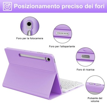 Ochranné puzdro IVEOPPE pre Samsung Galaxy Tab S10 Lite/S9 FE/S10 FE 10,9 palca/S9 11 palcov,