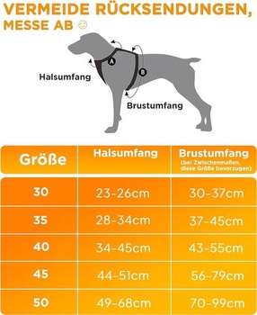 Postroj pre psov Tierhood - Polstrovaný postroj proti ťahu - Červený Obvod krku (23-26 cm) Obvod