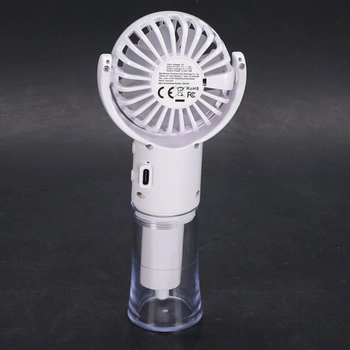 Ručný ventilátor, prenosný mini ručný ventilátor s vodnou hmlou, dobíjací USB ventilátor so 4