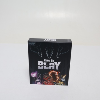 TeeTurtle Here to Slay | Strategická kartová hra pre dospelých a tínedžerov | Vek 10+ | 2 až 6 hráčov |